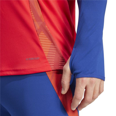 Training Sweatshirt for Adults Adidas España Tr Top Red