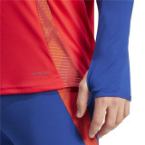 Training Sweatshirt for Adults Adidas España Tr Top Red