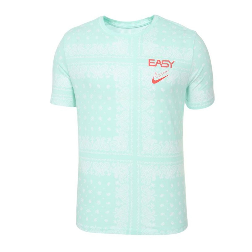 Men’s Short Sleeve T-Shirt Nike KD Cyan
