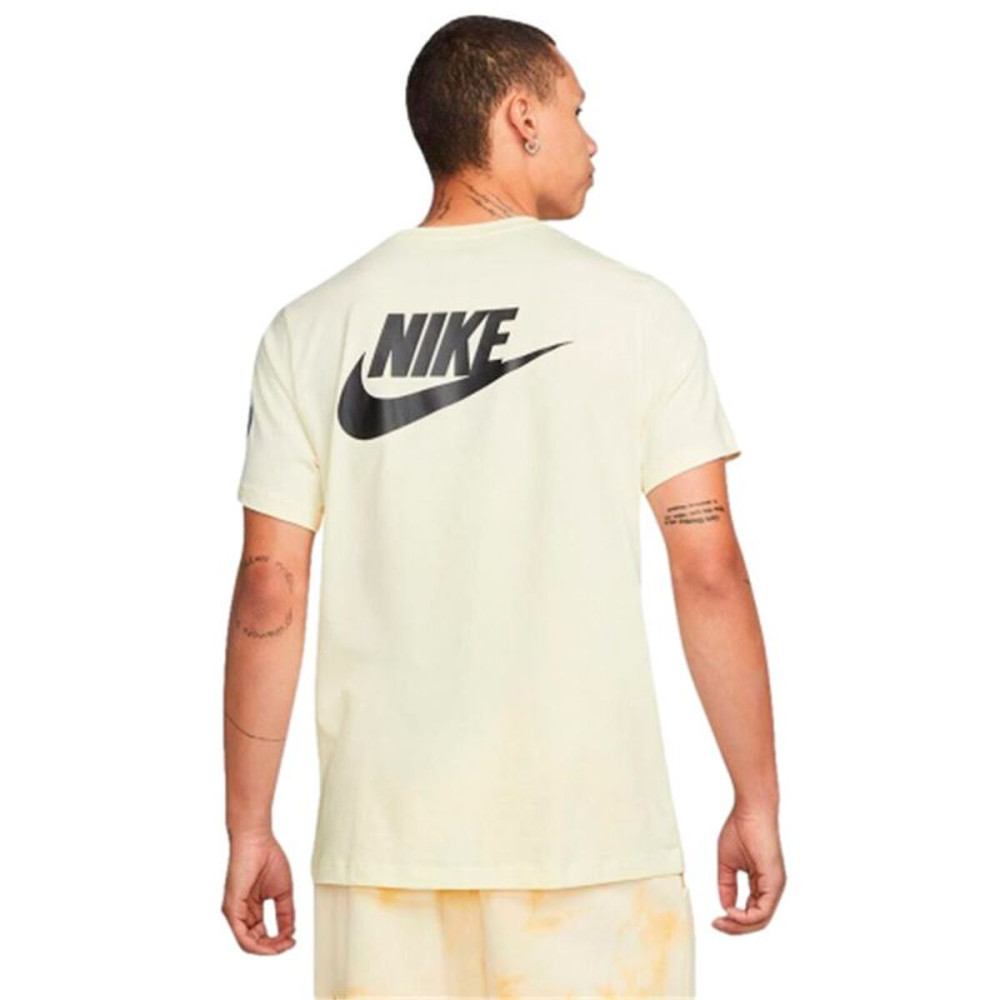 Men’s Short Sleeve T-Shirt Nike Have A Nice Day Beige
