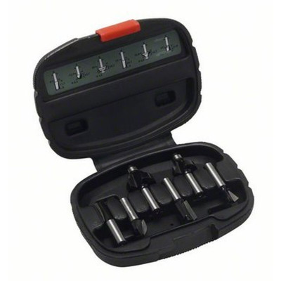Multipurpose router bit set BOSCH 8 mm 6 Pieces
