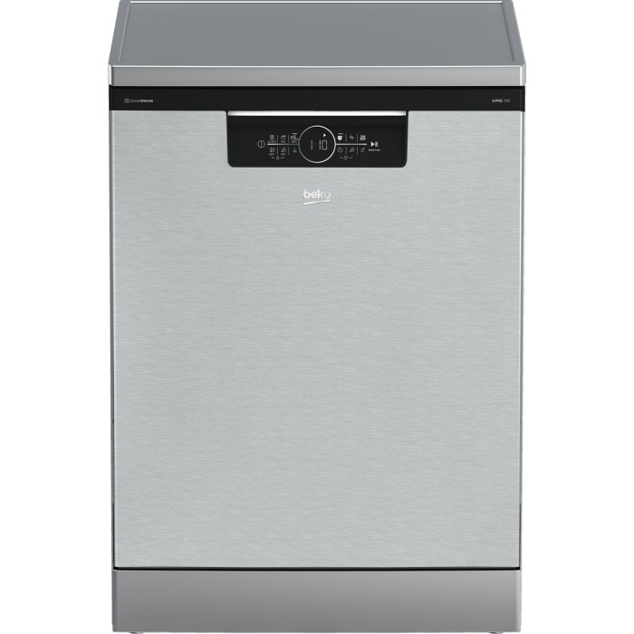 Dishwasher BEKO BDFN36560XC Black Silver 60 cm