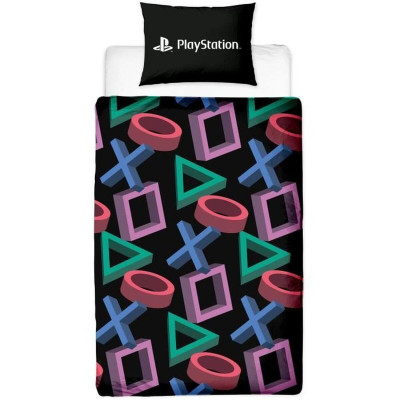 Duvet cover set Playstation Multicolour Double 2 Pieces