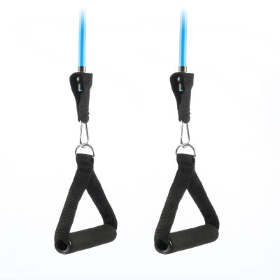 Set of Resistance Bands with Accessories and Exercise Guide Tribainer InnovaGoods 3 Units