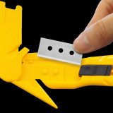Cutter Olfa 17,8 X 0,4 MM Yellow Safety