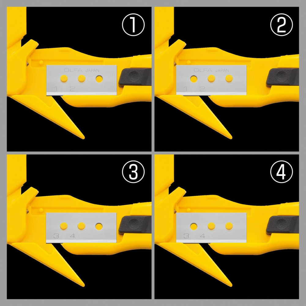 Cutter Olfa 17,8 X 0,4 MM Yellow Safety