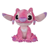 Fluffy toy Stitch Angel Pink Plastic 50 cm