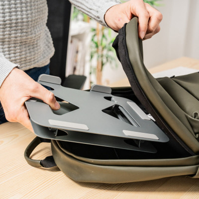 Folding and Adjustable Laptop Stand Lastan InnovaGoods