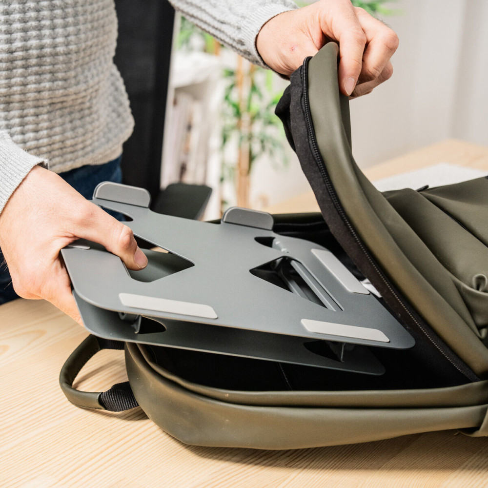 Folding and Adjustable Laptop Stand Lastan InnovaGoods