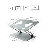 Folding and Adjustable Laptop Stand Lastan InnovaGoods