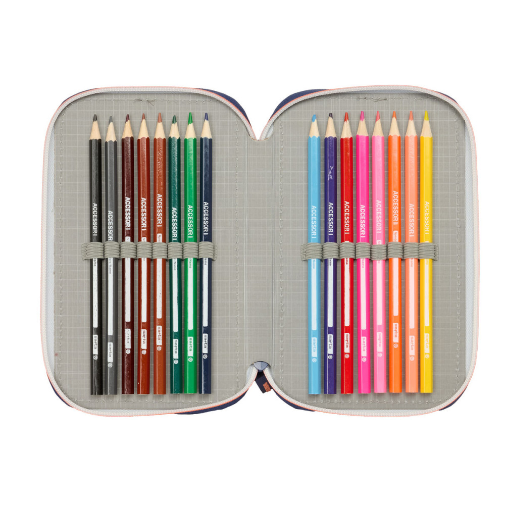 Holdall F.C. Barcelona Navy Blue 12,5 x 19,5 x 5,5 cm 37 Pieces