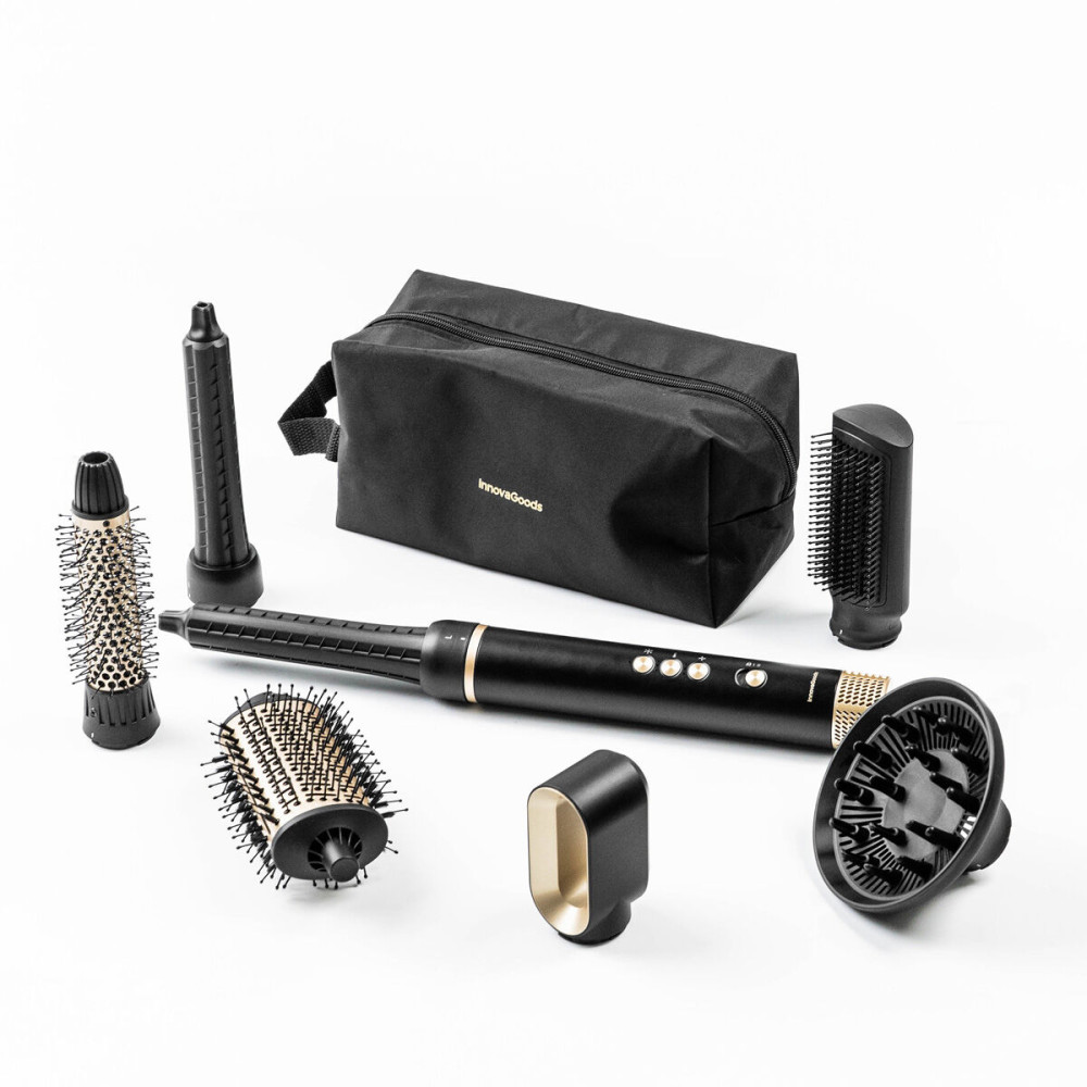 Ionic Multifunctional Air Dryer and Styler Brush with Coanda Technology and 7 Accessories Wavify InnovaGoods