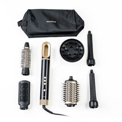 Ionic Multifunctional Air Dryer and Styler Brush with Coanda Technology and 7 Accessories Wavify InnovaGoods