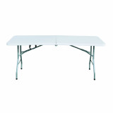 Marbueno Folding Table Resin White 152x70x74 cm Rectangular for Outdoor and Camping