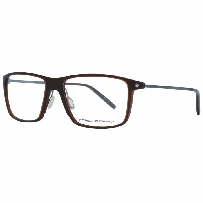 Men' Spectacle frame Porsche Design P8336-56E Brown ø 56 mm