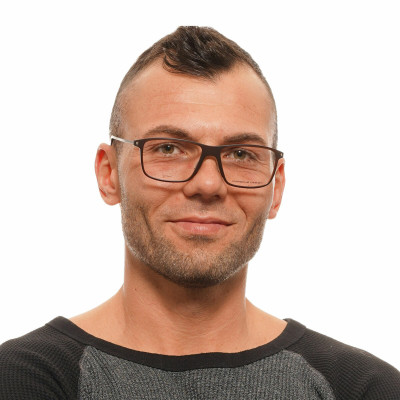 Men' Spectacle frame Porsche Design P8336-56E Brown ø 56 mm