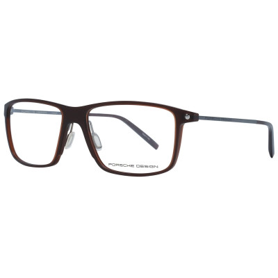 Men' Spectacle frame Porsche Design P8336-56E Brown ø 56 mm
