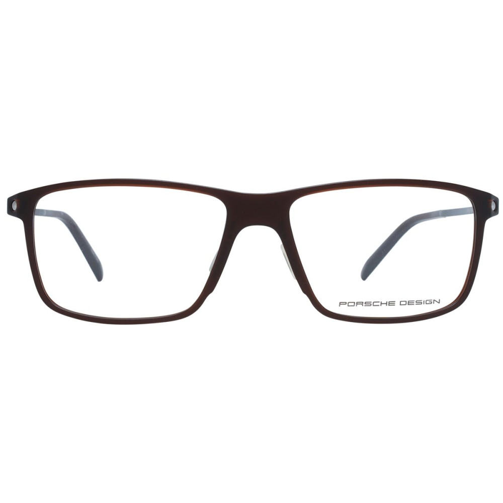 Men' Spectacle frame Porsche Design P8336-56E Brown ø 56 mm