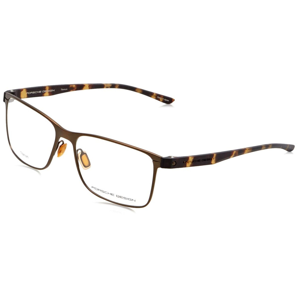 Men' Spectacle frame Porsche Design P8346-55E Brown Ø 55 mm