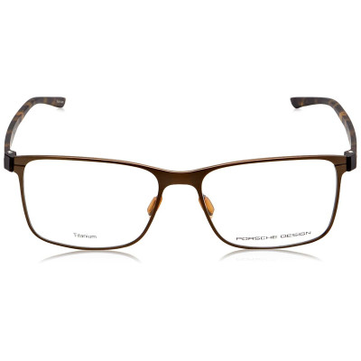Men' Spectacle frame Porsche Design P8346-55E Brown Ø 55 mm