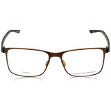 Men' Spectacle frame Porsche Design P8346-55E Brown Ø 55 mm