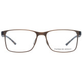 Men' Spectacle frame Porsche Design P8346-55E Brown Ø 55 mm