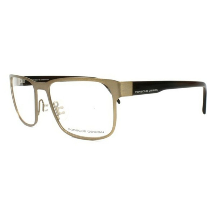 Men' Spectacle frame Porsche P8291-D Black Golden Ø 55 mm