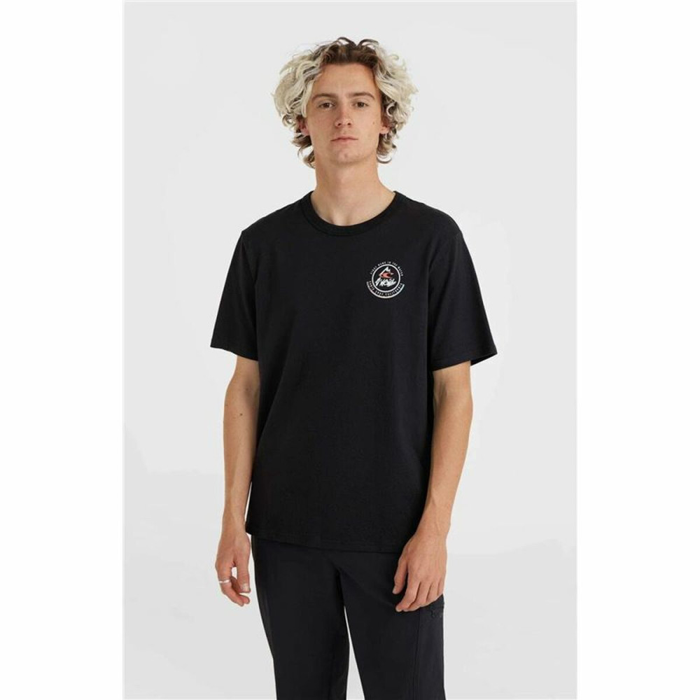 Men’s Short Sleeve T-Shirt O'Neill Trvlr  Black