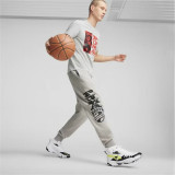 Men’s Short Sleeve T-Shirt Puma The Hooper 3 Light grey