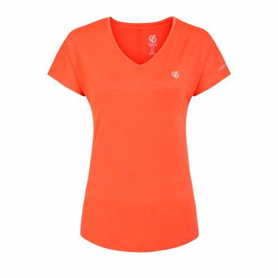 Women’s Short Sleeve T-Shirt Dare 2b Dare to Be Vigilant Orange
