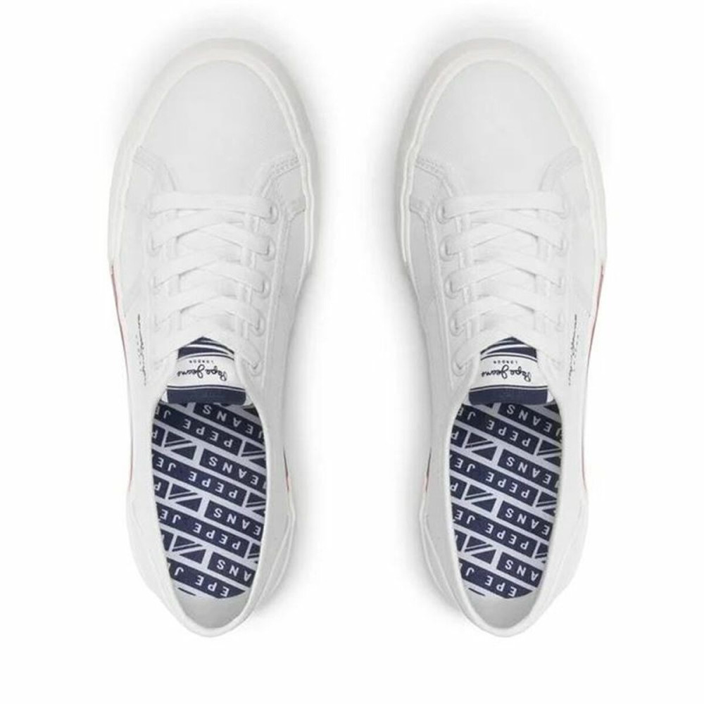 Sports Trainers for Women Pepe Jeans Brady Basic White
