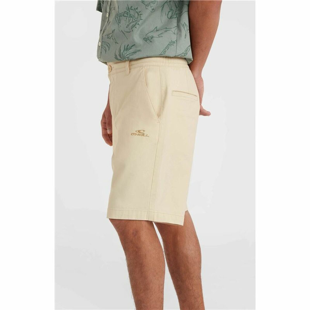 Sports Shorts O'Neill Essentials White Natural