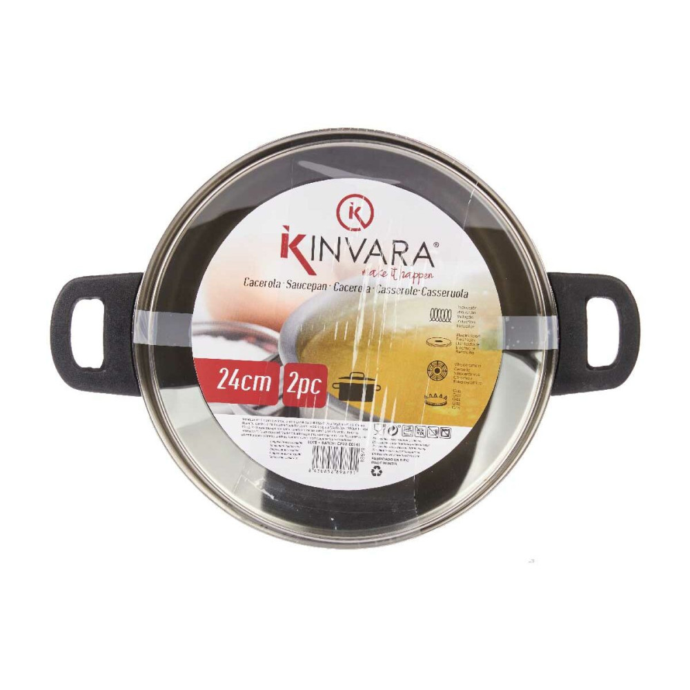 Casserole with glass lid Kinvara