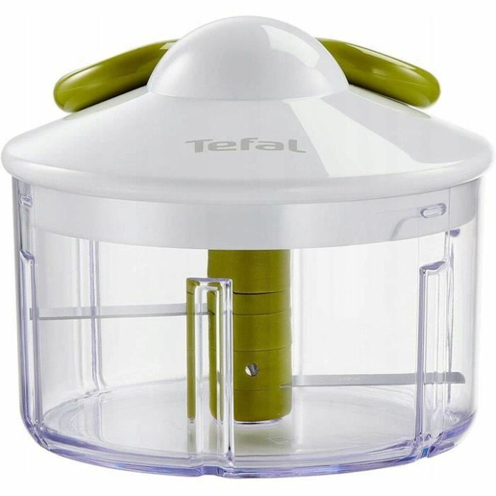 Manual mini chopper with pull cord Tefal K1330404 White Stainless steel Plastic