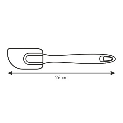 Cooking Spatula Tescoma Presto Red Silicone