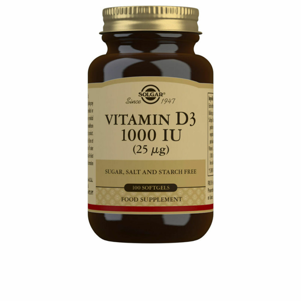 Vitamin D3 (fish liver oil and Cholecalciferol Solgar Vitamina Ui 100 Units