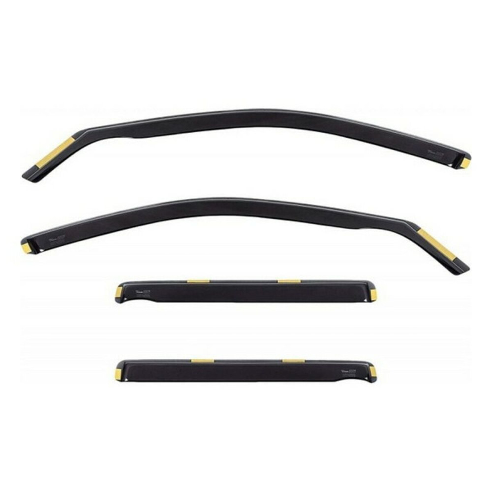 Wind deflector HEKO 29637 4 Pieces Frontal Rear