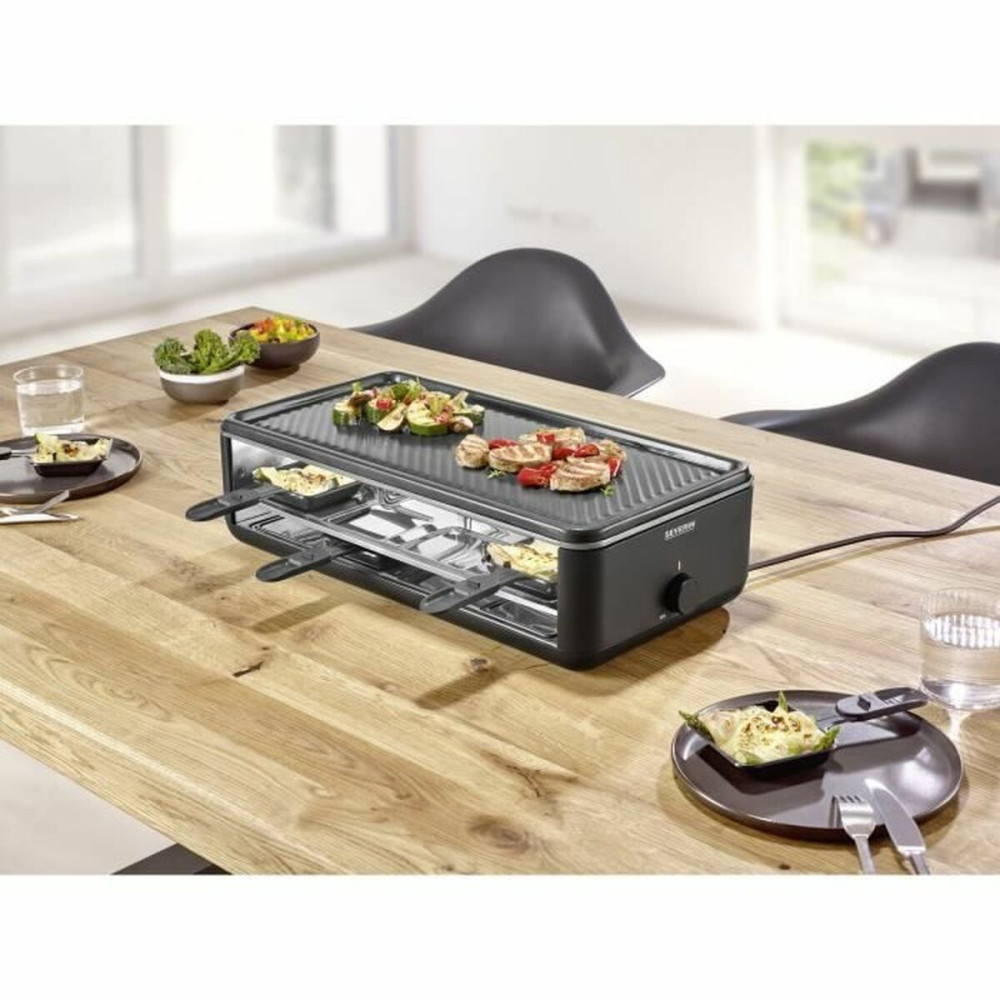 Raclette Severin RG2365 Black noir 48 x 24 cm