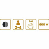 Raclette Little Balance 8761 Black