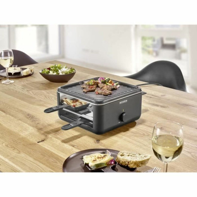 Raclette Severin RG2360 Black noir 24 x 24 cm