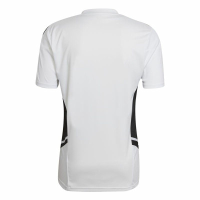 Men's Short-sleeved Football Shirt Adidas Con22 White