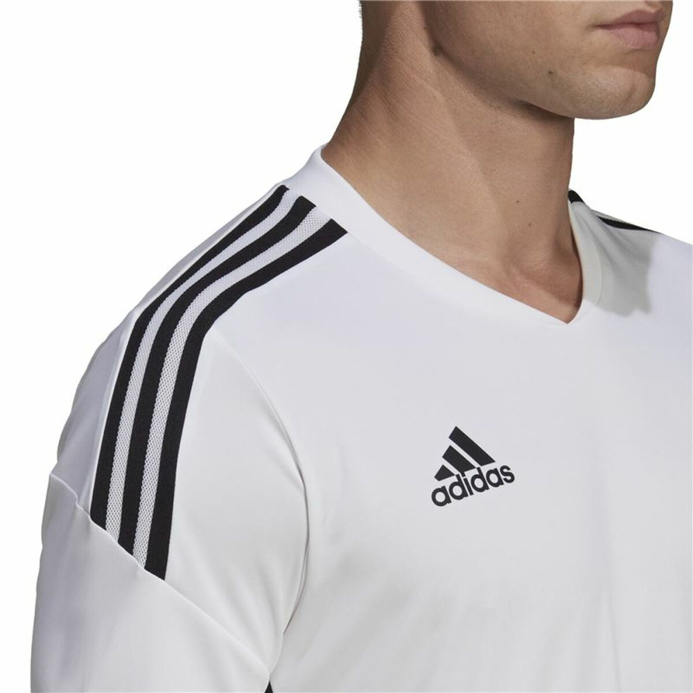 Men's Short-sleeved Football Shirt Adidas Con22 White