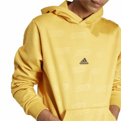 Men’s Hoodie Adidas Bl Hd Q4 Yellow