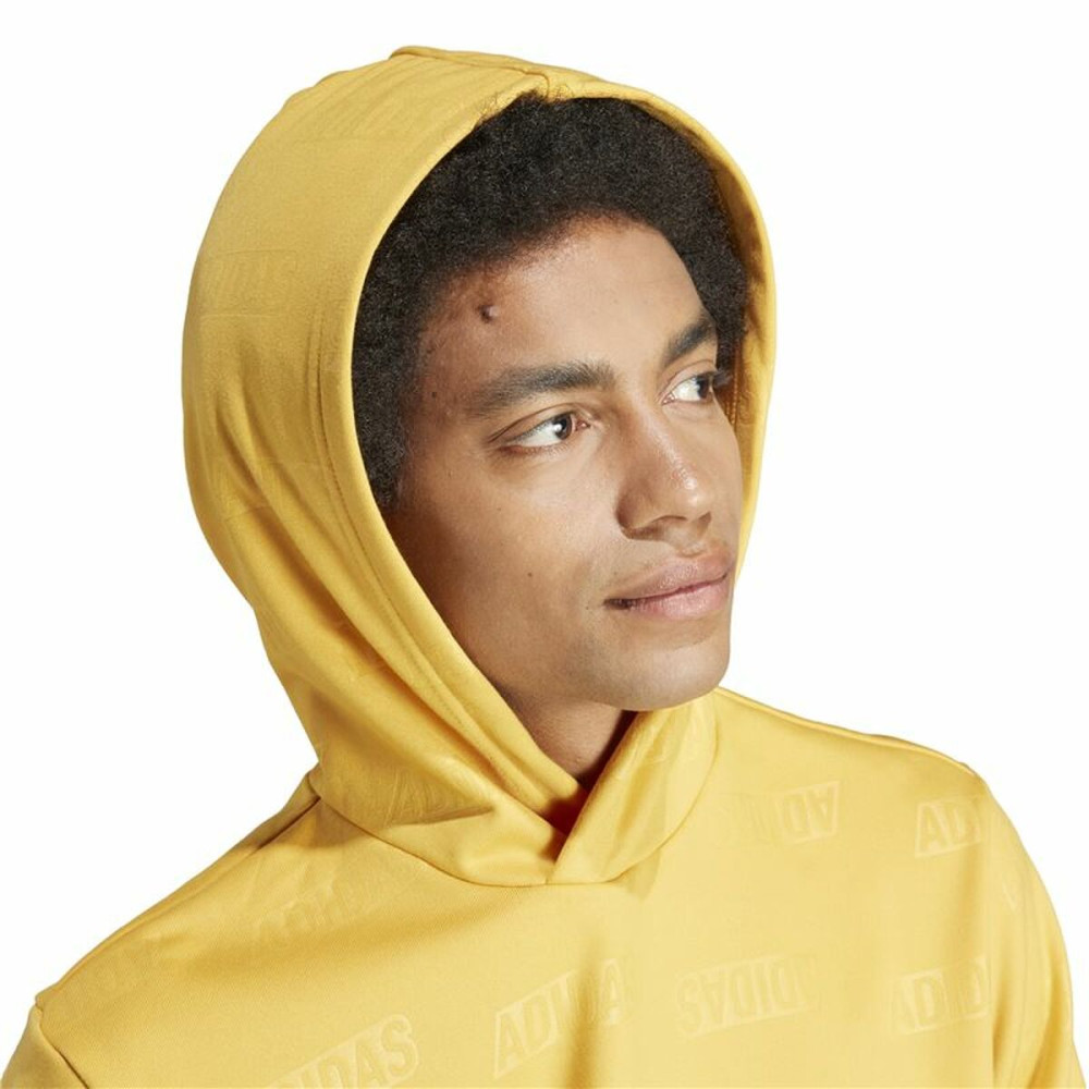 Men’s Hoodie Adidas Bl Hd Q4 Yellow