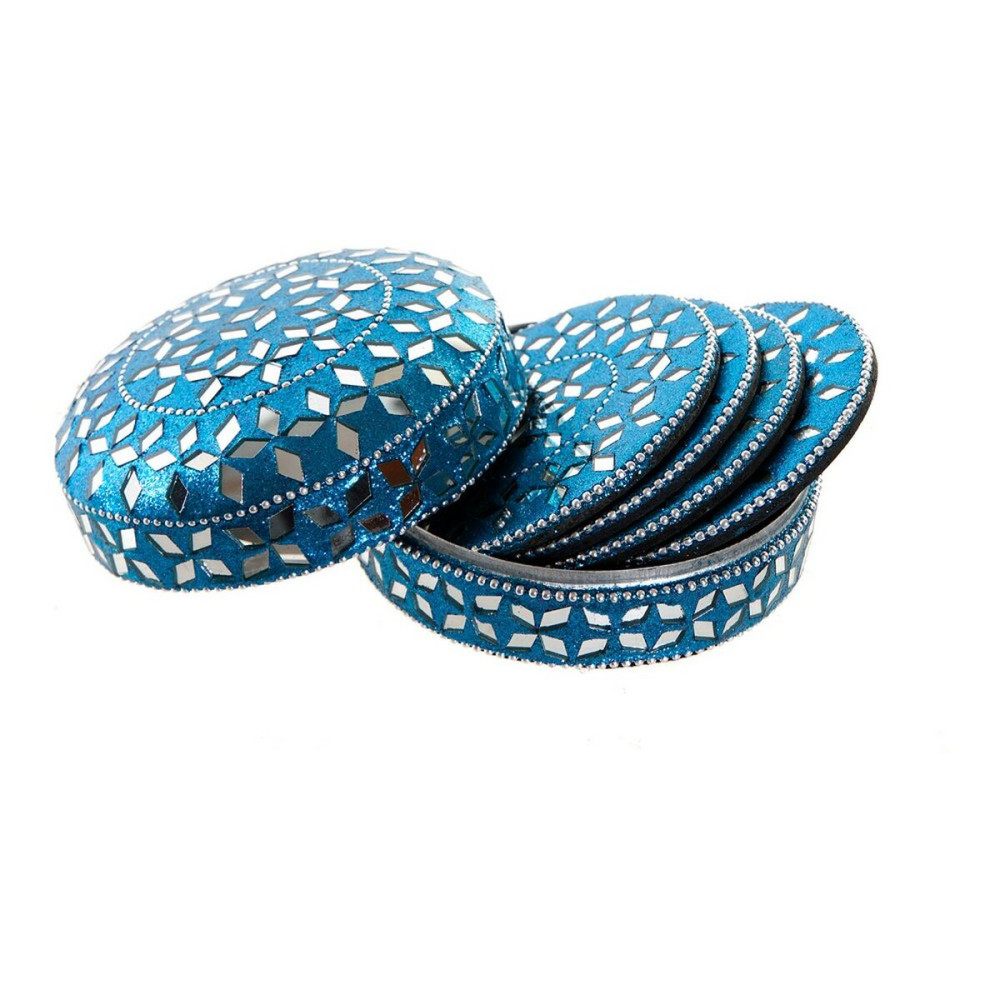 Coasters DKD Home Decor Aluminium MDF Wood (3 pcs)