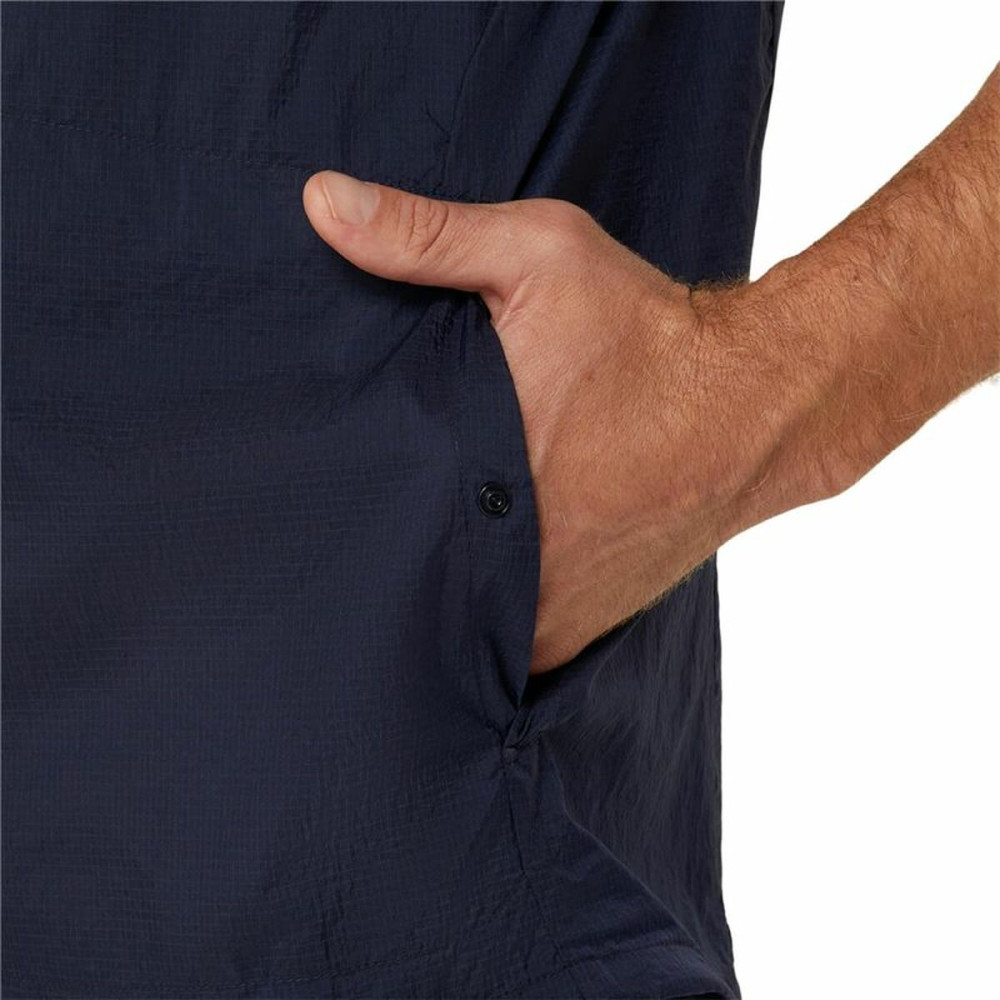 Men's Sports Gilet Asics Metarun Packable Gilet Blue