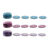 Coasters DKD Home Decor Aluminium MDF Wood (3 pcs)