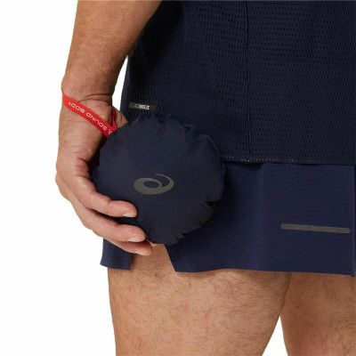 Men's Sports Gilet Asics Metarun Packable Gilet Blue