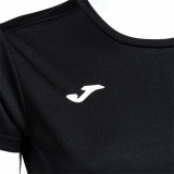 Child's Short Sleeve T-Shirt Joma Sport Black
