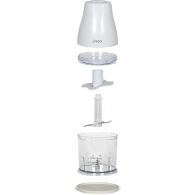 Mincer Livoo Chopper White 400 W Stainless steel